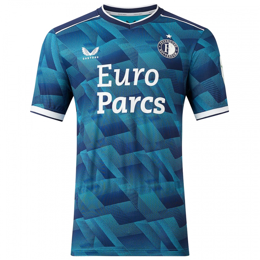 Niño Camiseta Jacintha Weimar #1 Azul 2ª Equipación 2023/24 La Camisa Chile