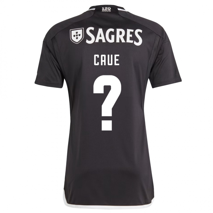 Niño Camiseta Caue #0 Negro 2ª Equipación 2023/24 La Camisa Chile
