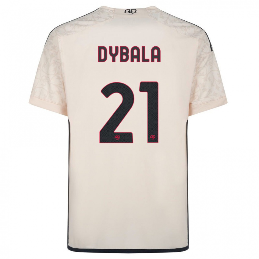 Niño Camiseta Paulo Dybala #21 Blanquecino 2ª Equipación 2023/24 La Camisa Chile