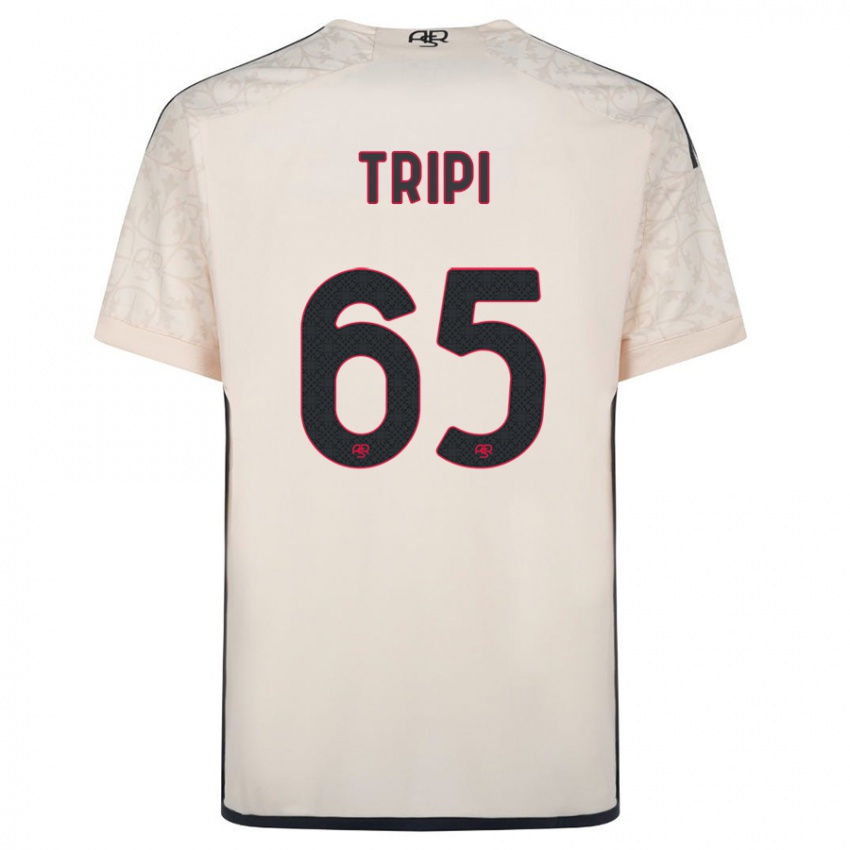 Niño Camiseta Filippo Tripi #65 Blanquecino 2ª Equipación 2023/24 La Camisa Chile