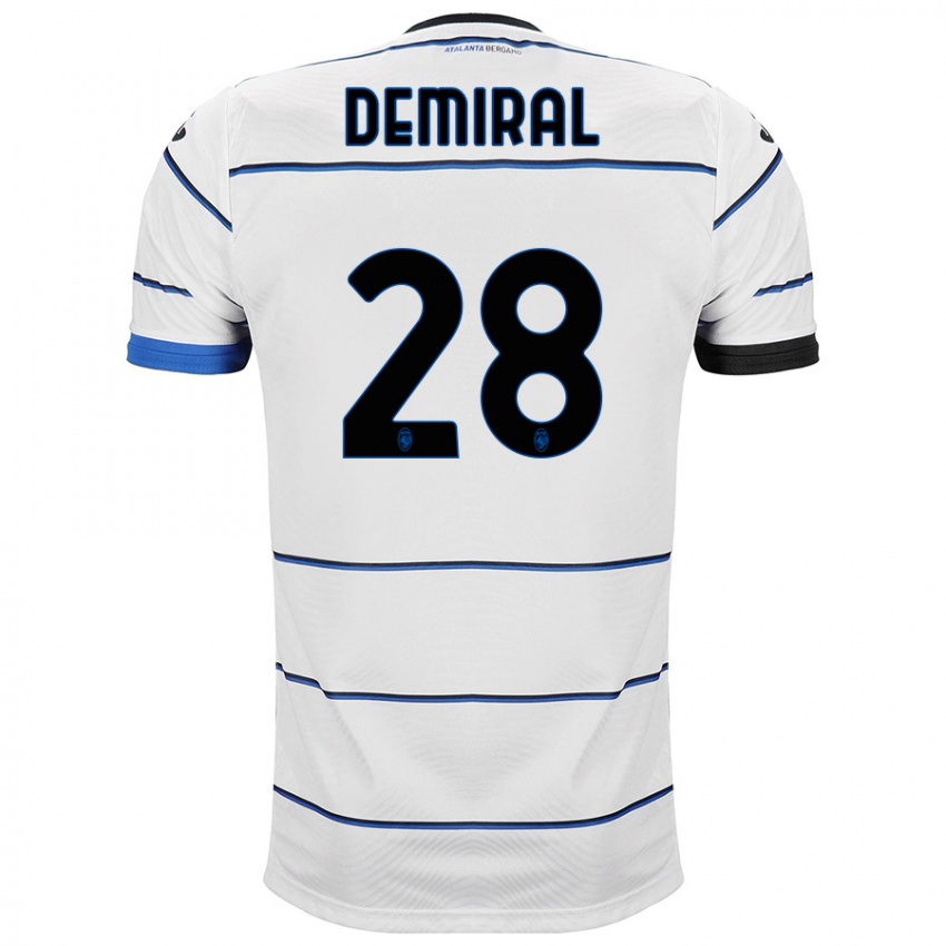 Niño Camiseta Merih Demiral #28 Blanco 2ª Equipación 2023/24 La Camisa Chile