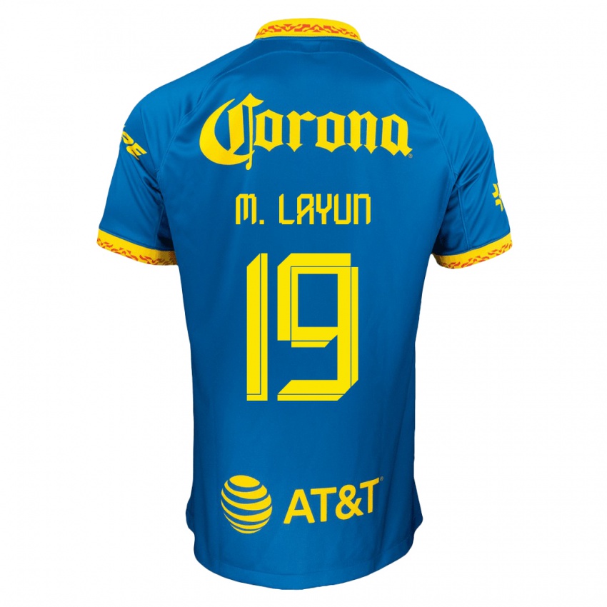 Niño Camiseta Miguel Layun #19 Azul 2ª Equipación 2023/24 La Camisa Chile