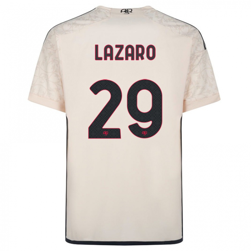 Hombre Camiseta Paloma Lazaro #29 Blanquecino 2ª Equipación 2023/24 La Camisa Chile