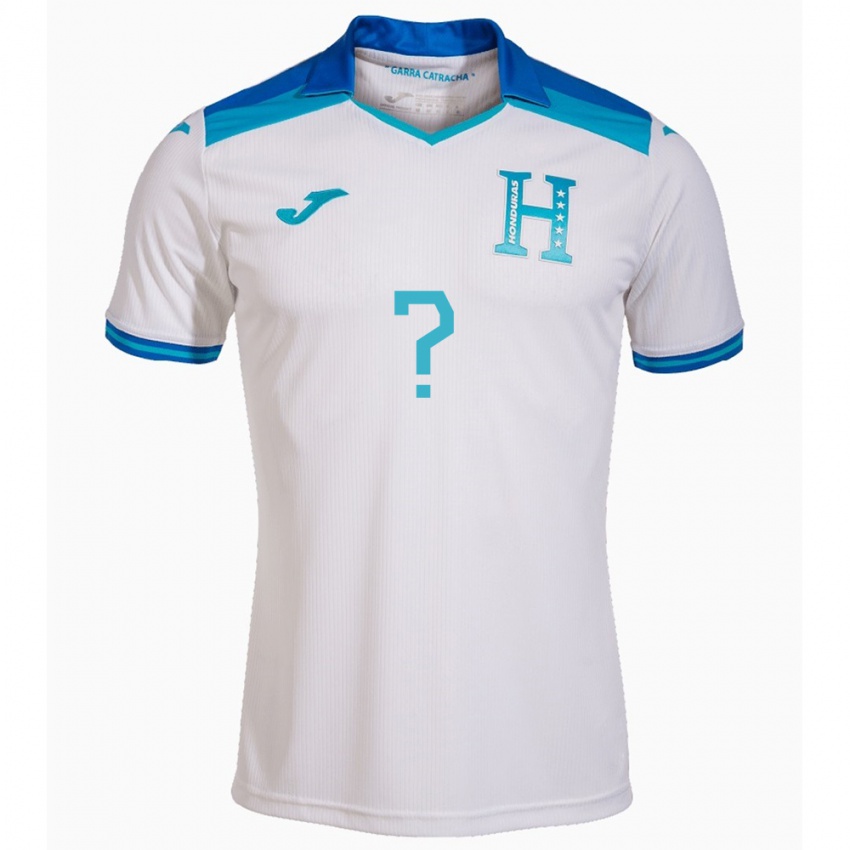 Niño Camiseta Honduras Alondra Aguilar #0 Blanco 1ª Equipación 24-26 La Camisa Chile