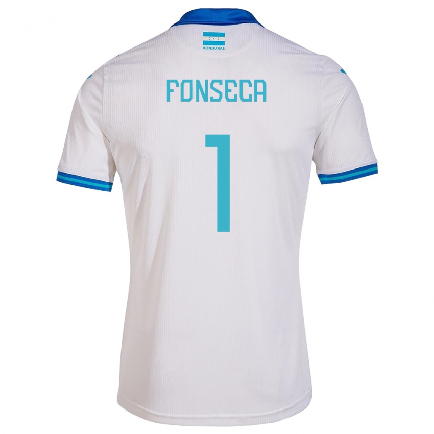 Niño Camiseta Honduras Harold Fonseca #1 Blanco 1ª Equipación 24-26 La Camisa Chile