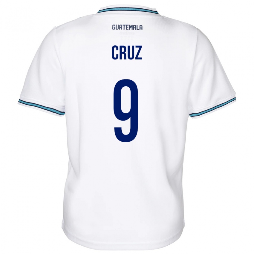 Niño Camiseta Guatemala Celsa Cruz #9 Blanco 1ª Equipación 24-26 La Camisa Chile