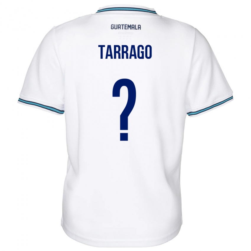 Niño Camiseta Guatemala María Tarrago #0 Blanco 1ª Equipación 24-26 La Camisa Chile