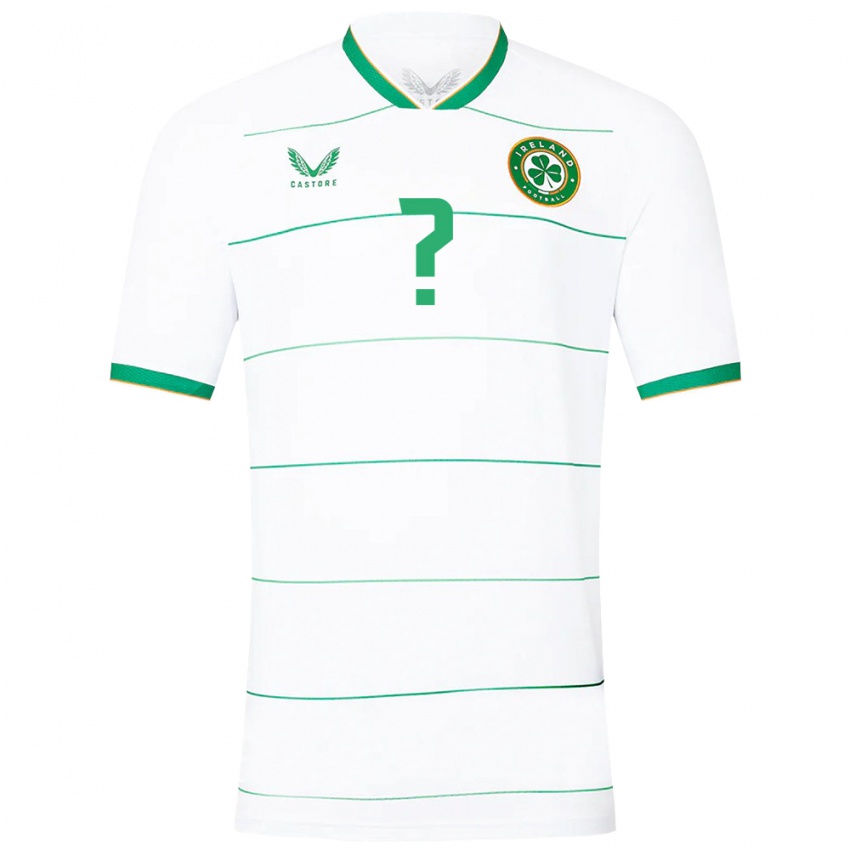 Niño Camiseta Irlanda Theo Avery #0 Blanco 2ª Equipación 24-26 La Camisa Chile