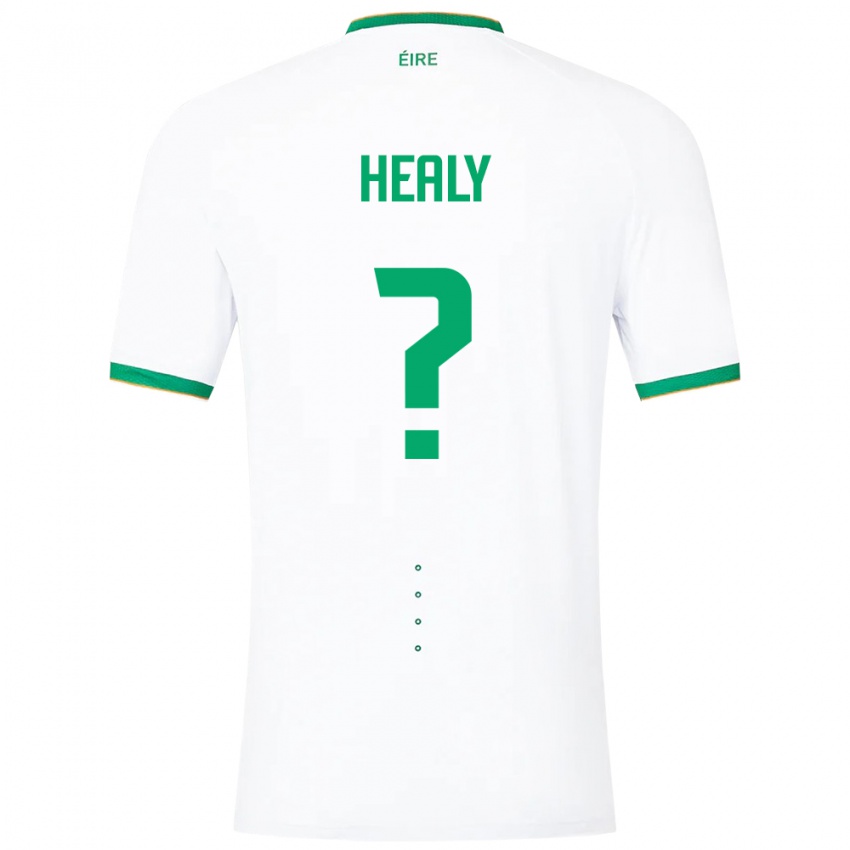 Niño Camiseta Irlanda Matthew Healy #0 Blanco 2ª Equipación 24-26 La Camisa Chile