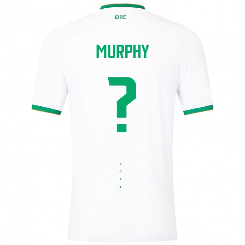 Niño Camiseta Irlanda Adam Murphy #0 Blanco 2ª Equipación 24-26 La Camisa Chile