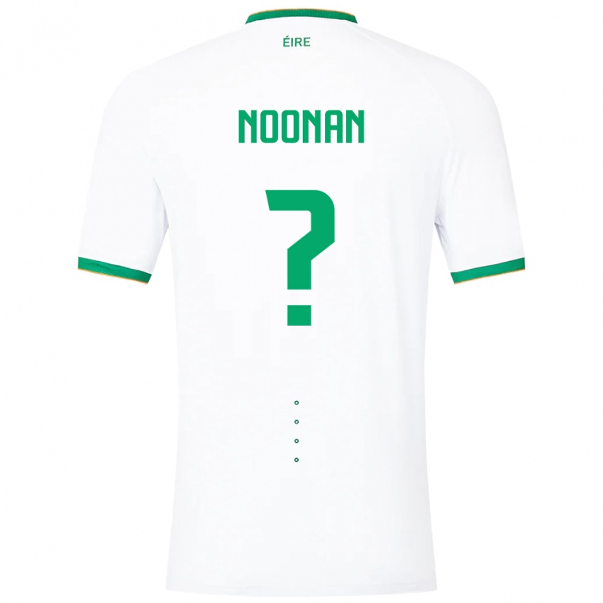 Niño Camiseta Irlanda Saoirse Noonan #0 Blanco 2ª Equipación 24-26 La Camisa Chile