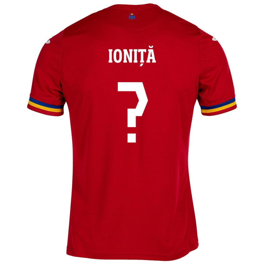 Niño Camiseta Rumania Ștefan Ioniță #0 Rojo 2ª Equipación 24-26 La Camisa Chile