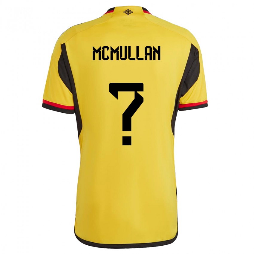 Niño Camiseta Irlanda Del Norte Stephen Mcmullan #0 Blanco 2ª Equipación 24-26 La Camisa Chile