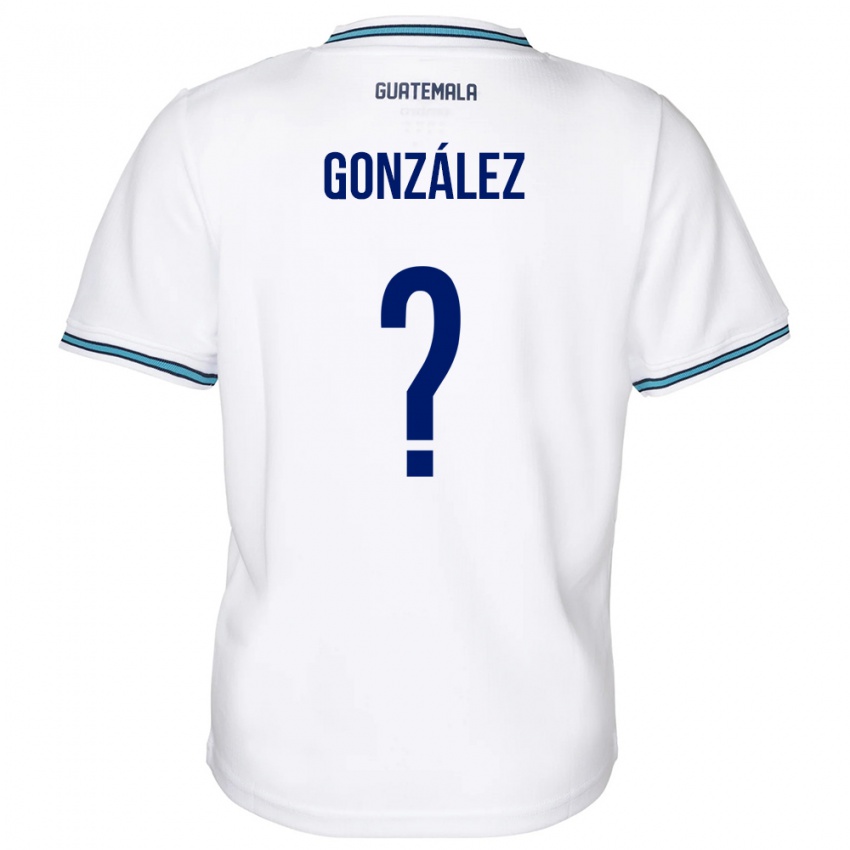 Hombre Camiseta Guatemala Erick González #0 Blanco 1ª Equipación 24-26 La Camisa Chile