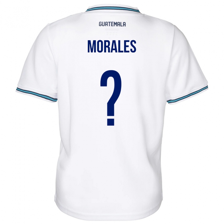 Hombre Camiseta Guatemala Karla Morales #0 Blanco 1ª Equipación 24-26 La Camisa Chile