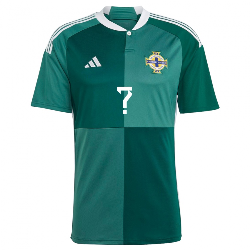 Mujer Camiseta Irlanda Del Norte Kieran Morrison #0 Verde 1ª Equipación 24-26 La Camisa Chile