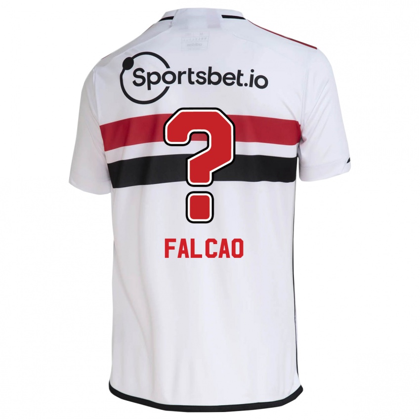 Niño Camiseta Gabriel Falcão #0 Blanco 1ª Equipación 2023/24 La Camisa Chile