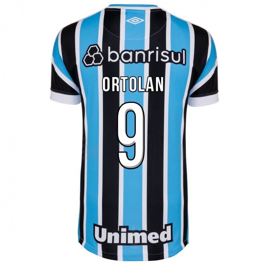 Niño Camiseta Dani Ortolan #9 Azul 1ª Equipación 2023/24 La Camisa Chile