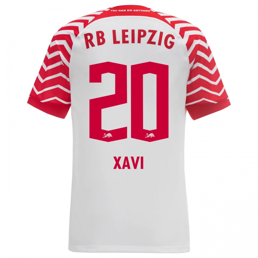 Niño Camiseta Xavi Simons #20 Blanco 1ª Equipación 2023/24 La Camisa Chile