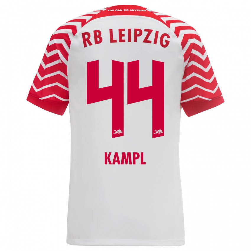 Niño Camiseta Kevin Kampl #44 Blanco 1ª Equipación 2023/24 La Camisa Chile