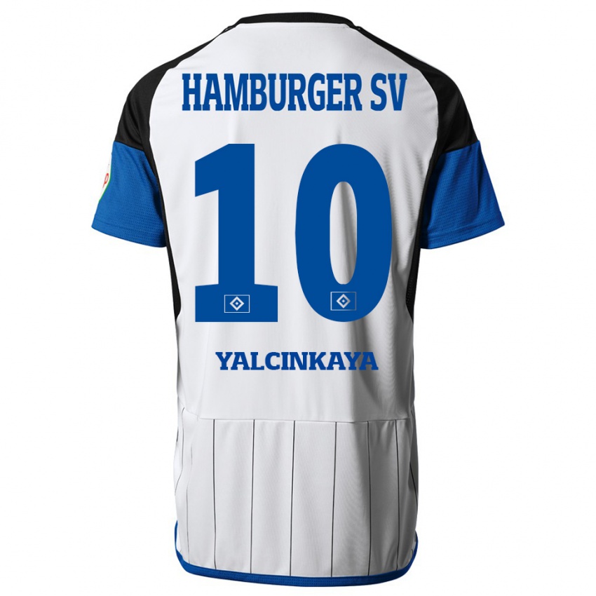 Niño Camiseta Bilal Yalcinkaya #10 Blanco 1ª Equipación 2023/24 La Camisa Chile