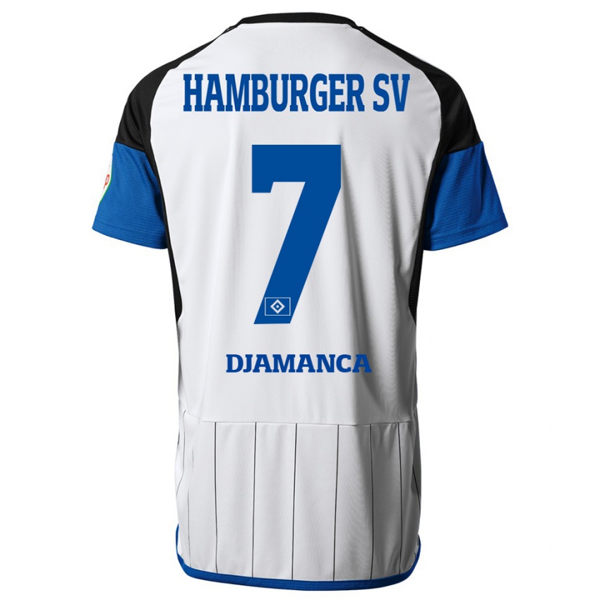 Niño Camiseta Ismaila Djamanca #7 Blanco 1ª Equipación 2023/24 La Camisa Chile