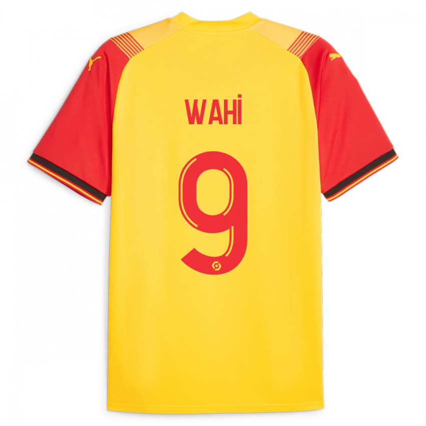Niño Camiseta Elye Wahi #9 Amarillo 1ª Equipación 2023/24 La Camisa Chile