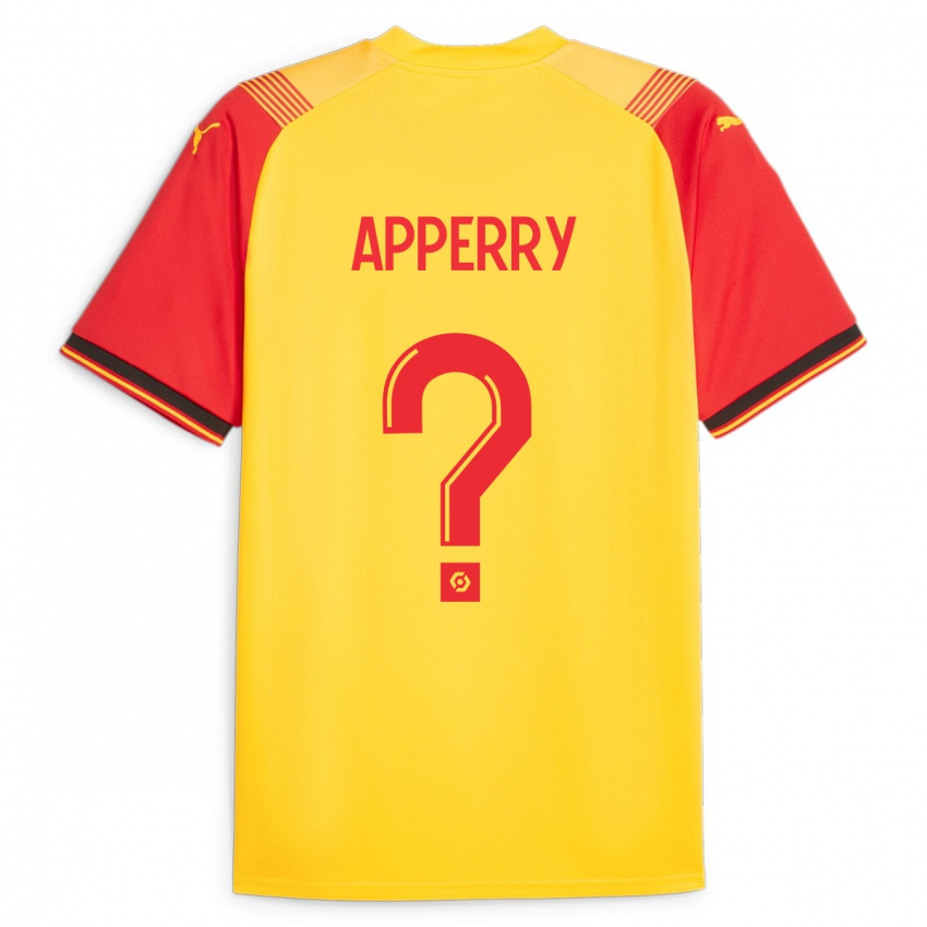 Niño Camiseta Marceau Apperry #0 Amarillo 1ª Equipación 2023/24 La Camisa Chile