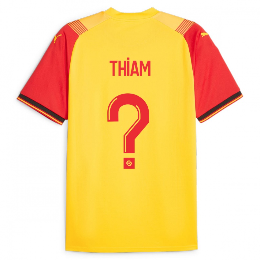 Niño Camiseta Mamadou Thiam #0 Amarillo 1ª Equipación 2023/24 La Camisa Chile