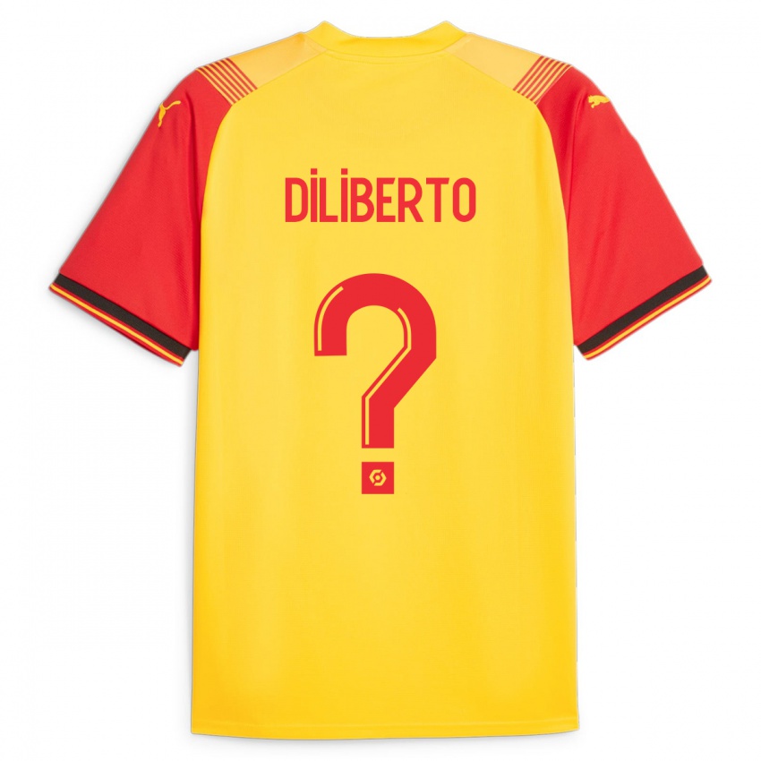 Niño Camiseta Noah Diliberto #0 Amarillo 1ª Equipación 2023/24 La Camisa Chile