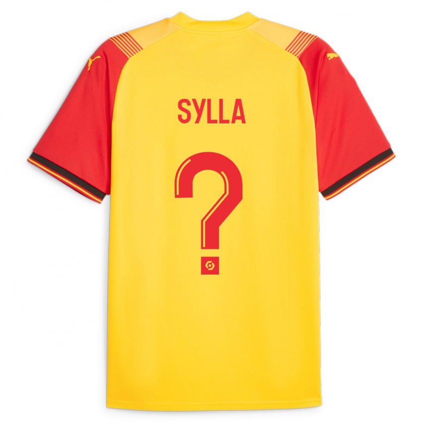 Niño Camiseta Fodé Sylla #0 Amarillo 1ª Equipación 2023/24 La Camisa Chile