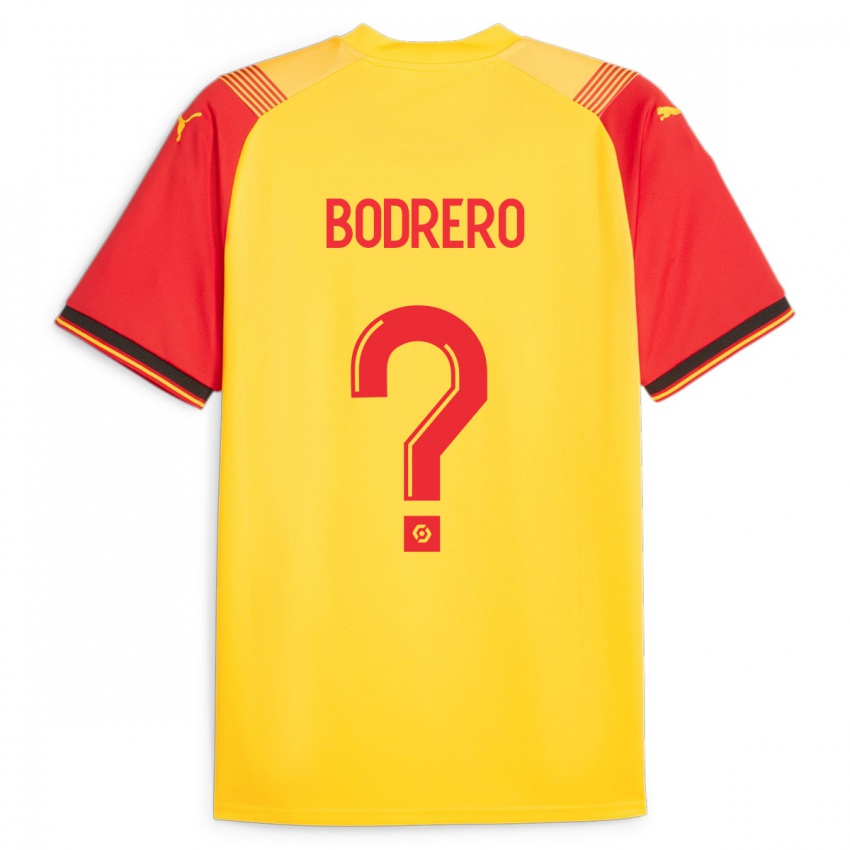 Niño Camiseta Constant Bodrero #0 Amarillo 1ª Equipación 2023/24 La Camisa Chile