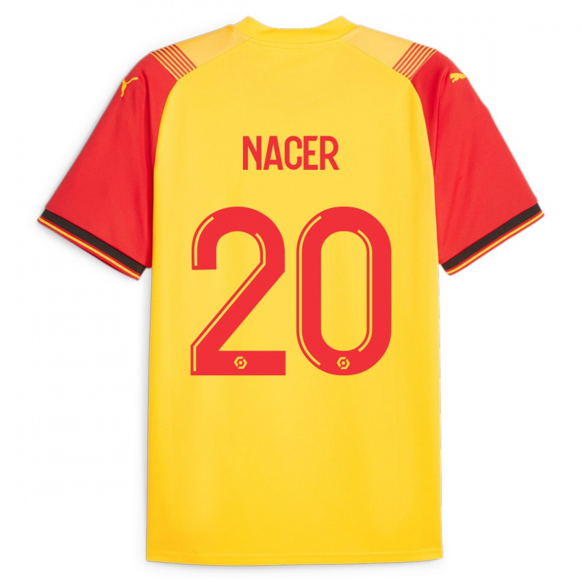 Niño Camiseta Myriem Nacer #20 Amarillo 1ª Equipación 2023/24 La Camisa Chile