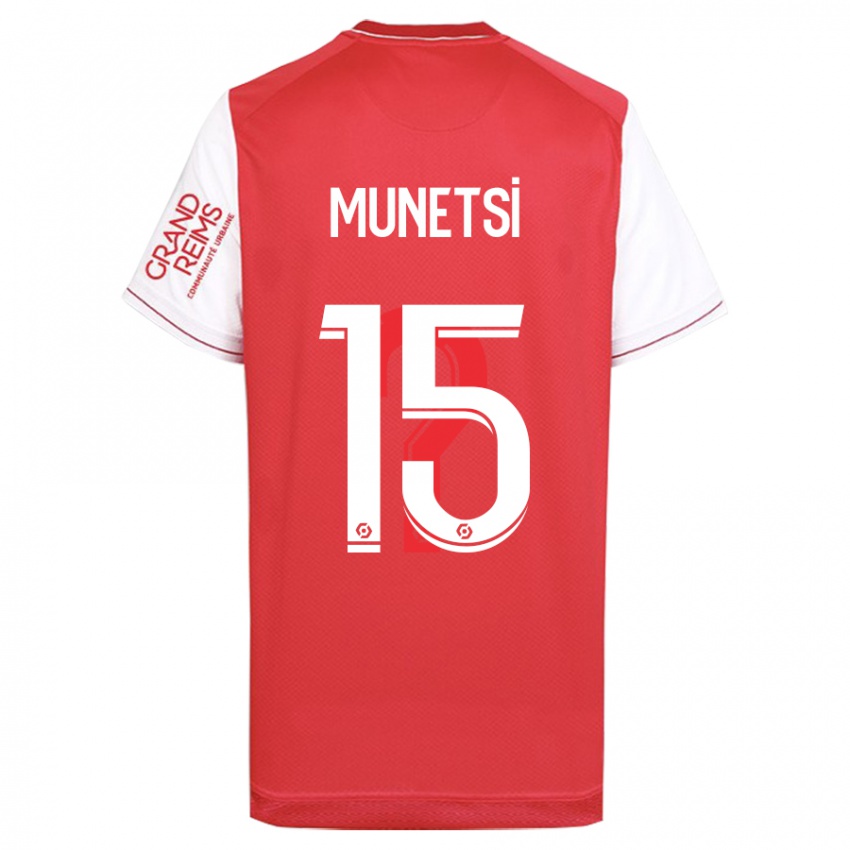 Niño Camiseta Marshall Munetsi #15 Rojo 1ª Equipación 2023/24 La Camisa Chile