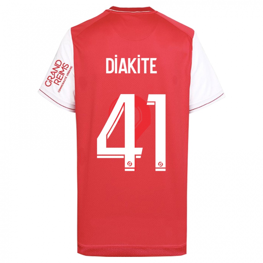 Niño Camiseta Ibrahim Diakité #41 Rojo 1ª Equipación 2023/24 La Camisa Chile