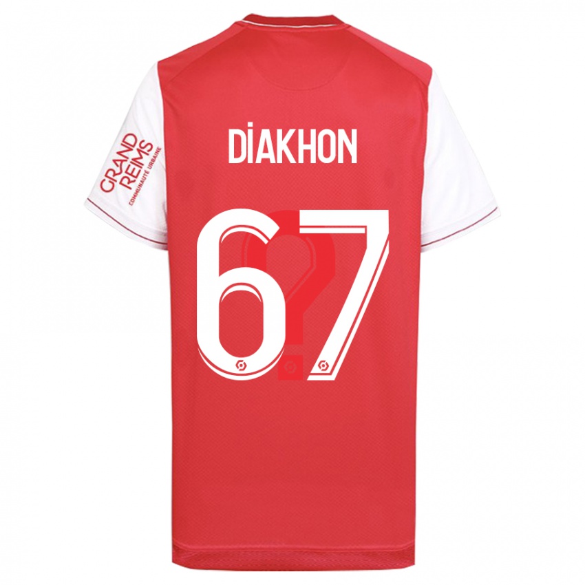 Niño Camiseta Mamadou Diakhon #67 Rojo 1ª Equipación 2023/24 La Camisa Chile