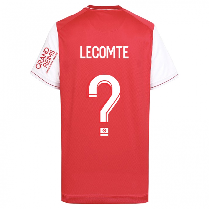 Niño Camiseta Benjamin Lecomte #0 Rojo 1ª Equipación 2023/24 La Camisa Chile