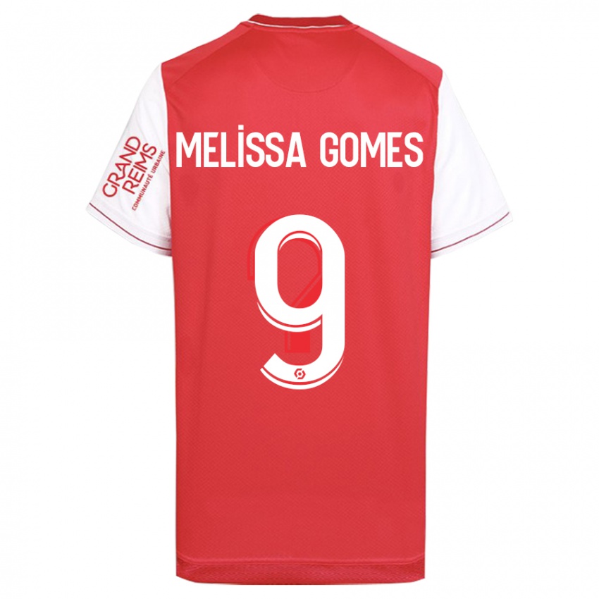 Niño Camiseta Melissa Ferreira Gomes #9 Rojo 1ª Equipación 2023/24 La Camisa Chile