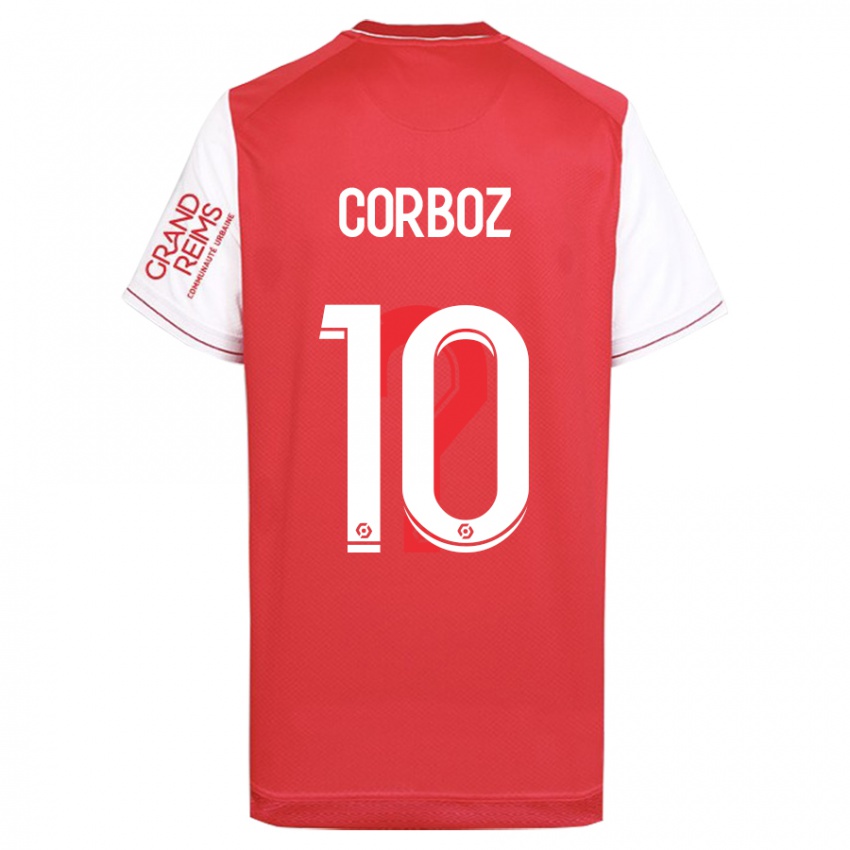 Niño Camiseta Rachel Corboz #10 Rojo 1ª Equipación 2023/24 La Camisa Chile