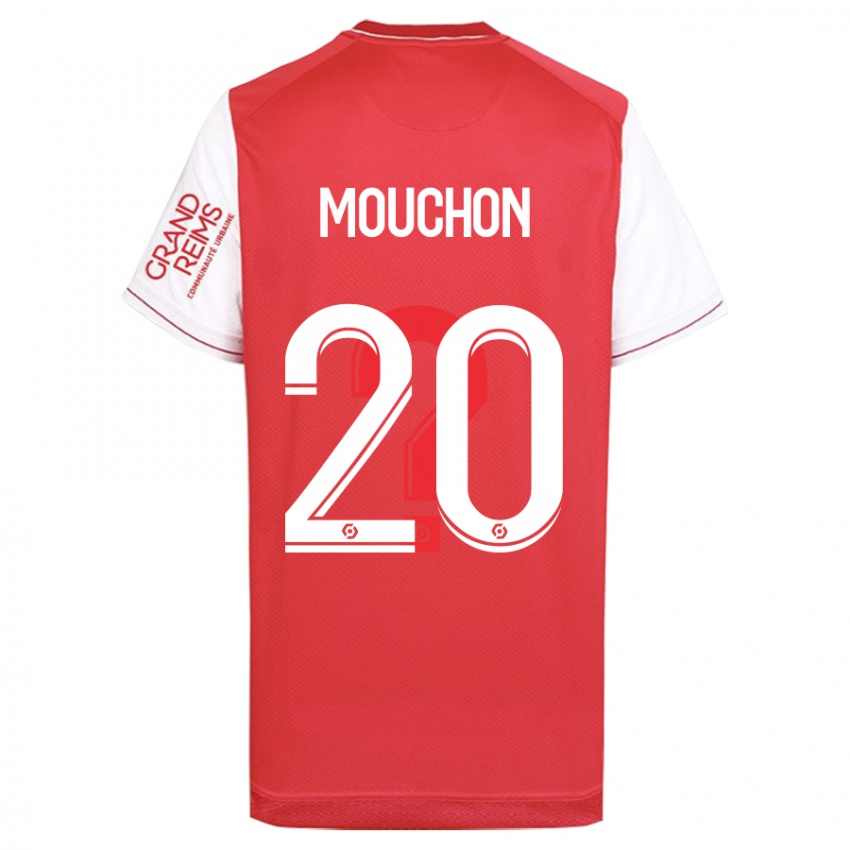 Niño Camiseta Noemie Mouchon #20 Rojo 1ª Equipación 2023/24 La Camisa Chile