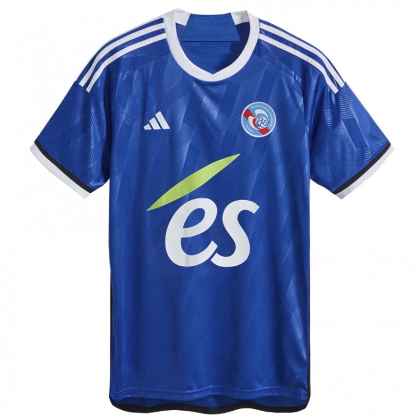 Niño Camiseta Alseny Camara #0 Azul 1ª Equipación 2023/24 La Camisa Chile