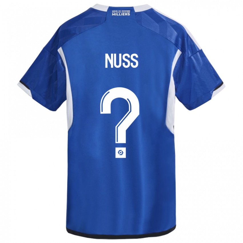 Niño Camiseta Antoine Nuss #0 Azul 1ª Equipación 2023/24 La Camisa Chile