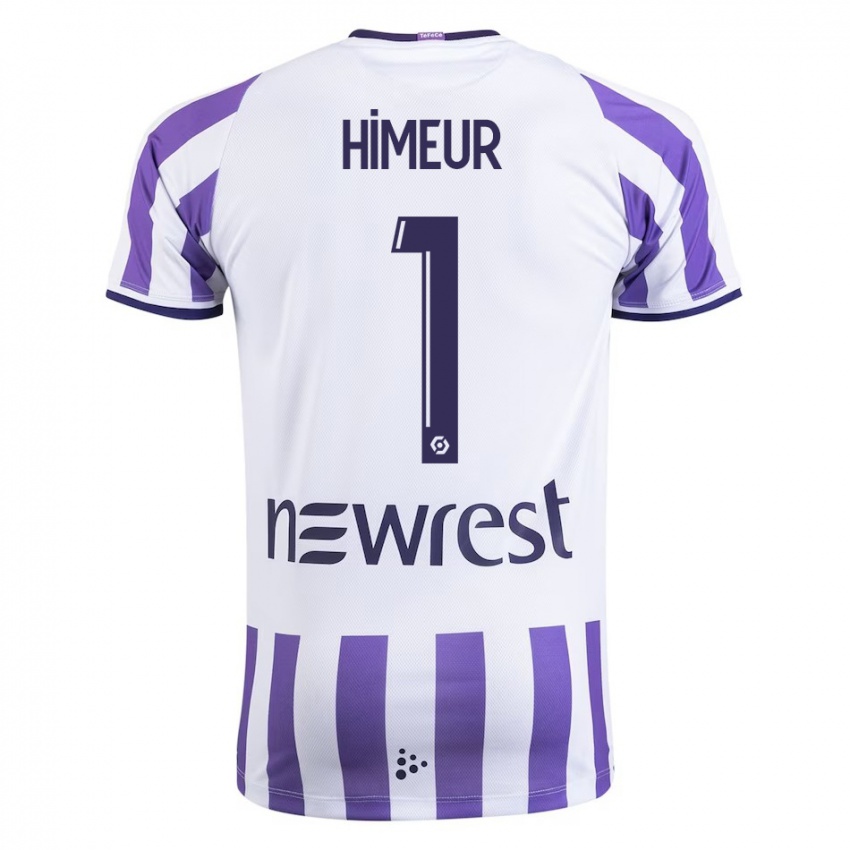 Niño Camiseta Thomas Himeur #1 Blanco 1ª Equipación 2023/24 La Camisa Chile