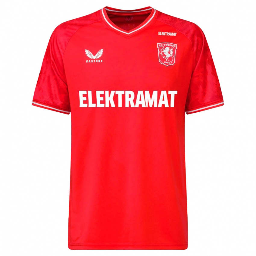 Niño Camiseta Mathias Kjølø #4 Rojo 1ª Equipación 2023/24 La Camisa Chile