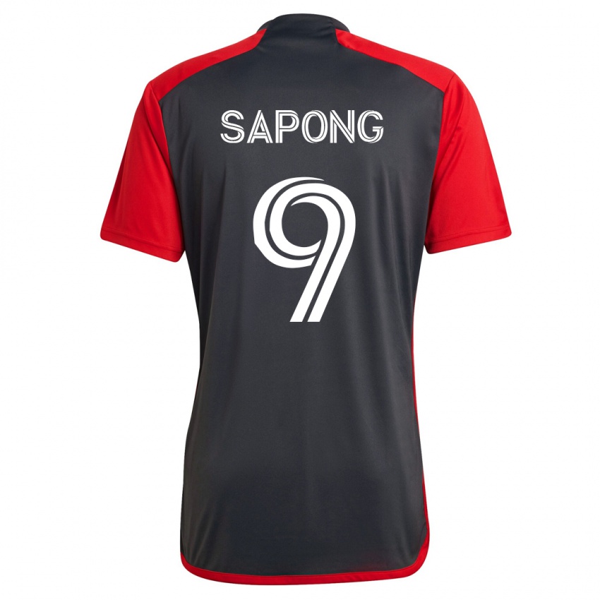 Niño Camiseta C.j. Sapong #9 Gris 1ª Equipación 2023/24 La Camisa Chile