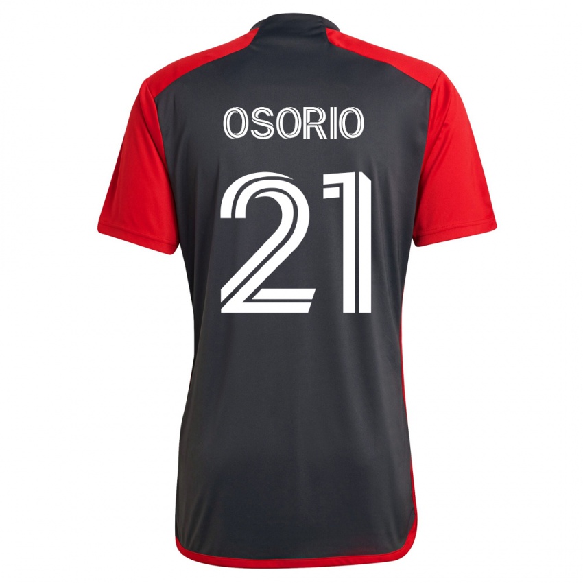 Niño Camiseta Jonathan Osorio #21 Gris 1ª Equipación 2023/24 La Camisa Chile