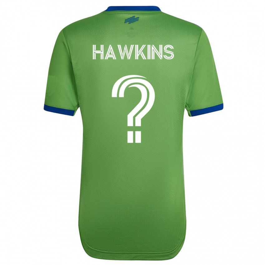Niño Camiseta Stuart Hawkins #0 Verde 1ª Equipación 2023/24 La Camisa Chile
