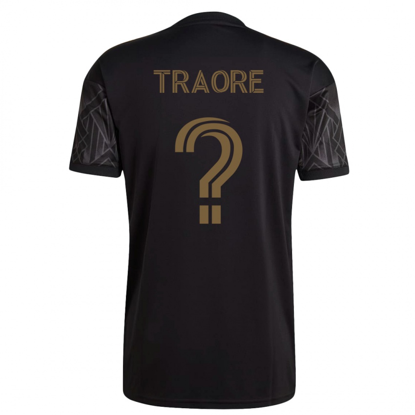 Niño Camiseta Mohamed Traore #0 Negro 1ª Equipación 2023/24 La Camisa Chile