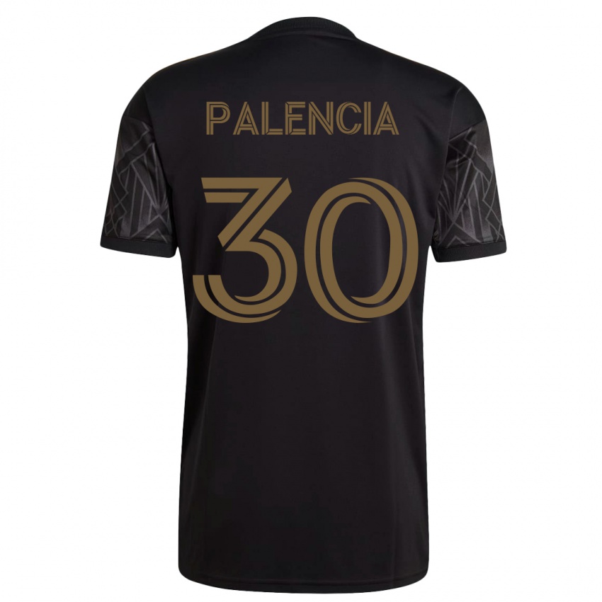 Niño Camiseta Sergi Palencia #30 Negro 1ª Equipación 2023/24 La Camisa Chile