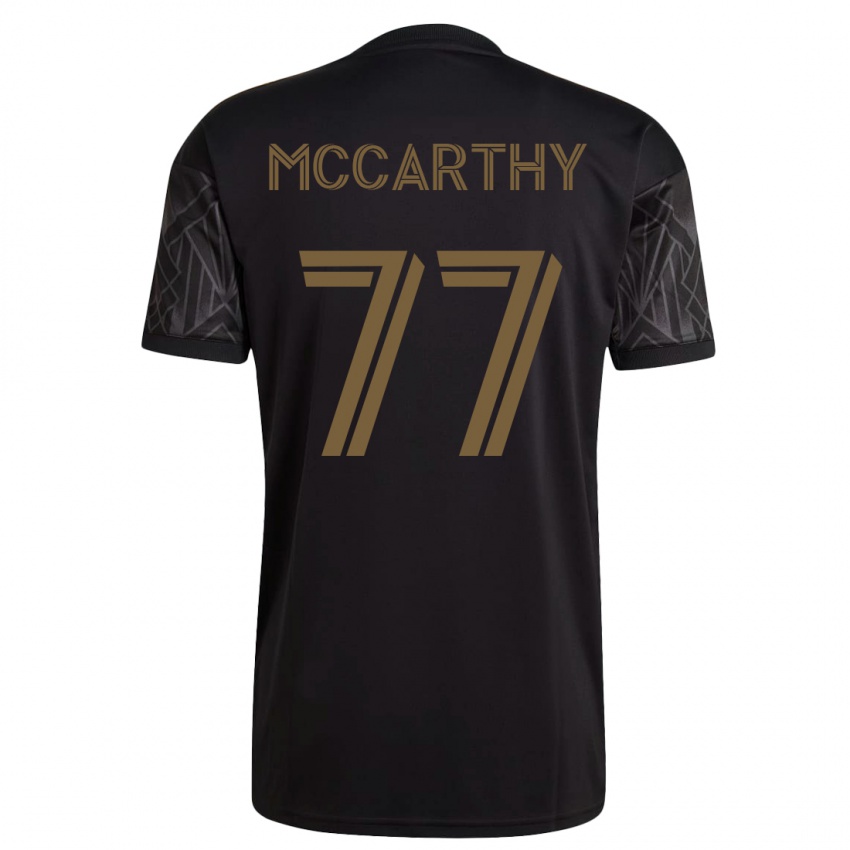 Niño Camiseta John Mccarthy #77 Negro 1ª Equipación 2023/24 La Camisa Chile